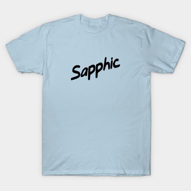 Sapphic T-Shirt by SapphoStore